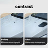 Carbon Fiber Style Car Hood Scoop Vent Covers (Pair)