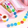 Smiling Face Reward Stickers - 500 Pack