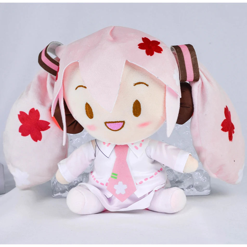 Hatsune Miku Plush Doll – Soft Kawaii Anime Figure, 20cm