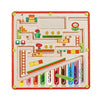 Magnetic Color & Number Maze Puzzle