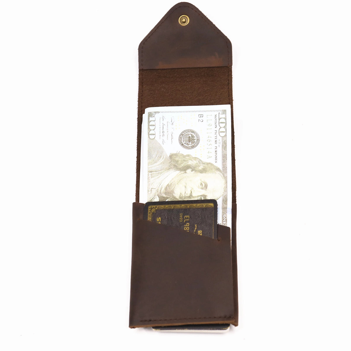 Slim Full-Grain Leather Wallet for Men