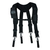 Heavy-Duty Padded Tool Belt Suspenders with Detachable Phone Holder
