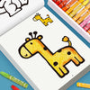 Kids' Coloring Book: Animals, Fruits & Transportation