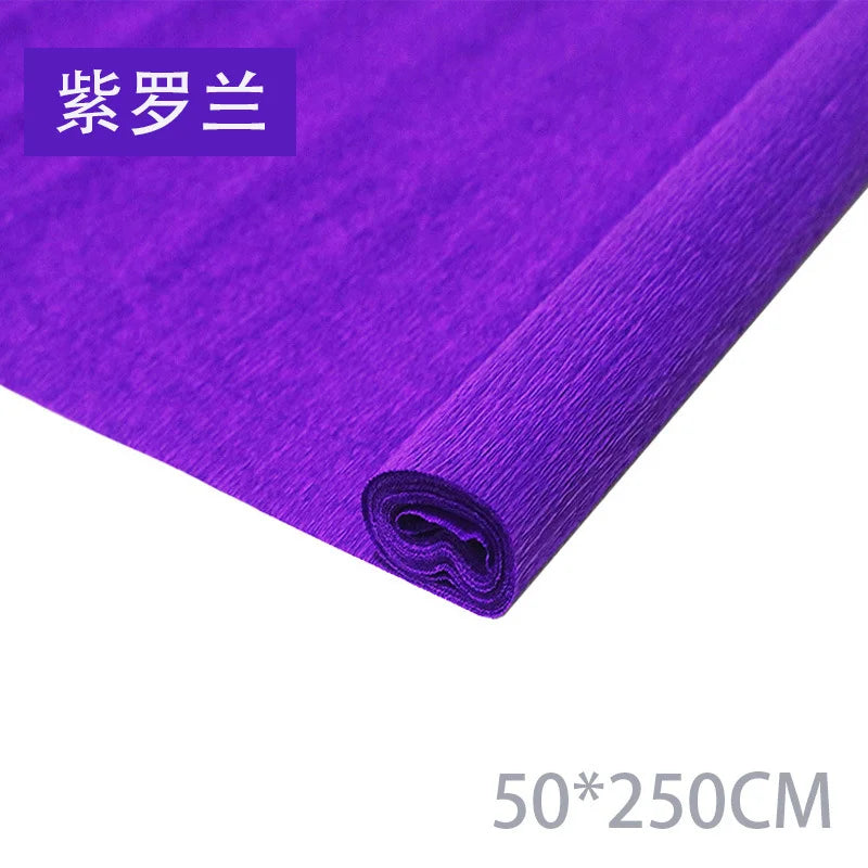 Handmade Crepe Paper Roll for DIY Paper Flowers