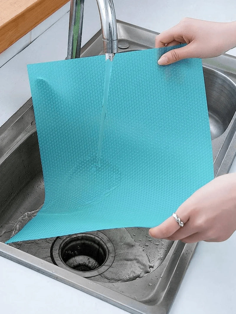 Alfombras de EVA para Estantes del Refrigerador - Antideslizantes e Impermeables