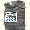 Lint-Free Microfiber Cleaning Cloths (4-Pack)