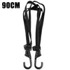 Heavy-Duty Motorcycle Luggage Strap with Elastic Helmet Net