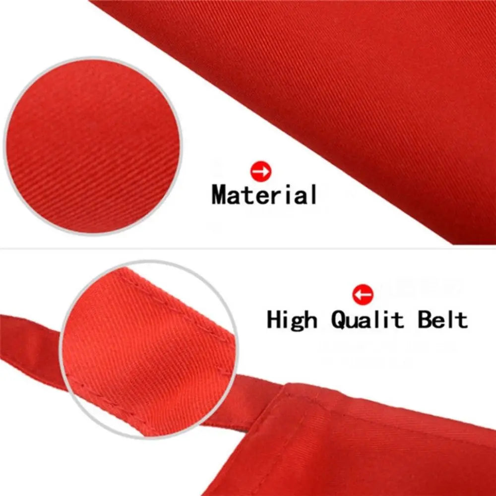 Waterproof PVC Chef Apron with Convenient Pockets