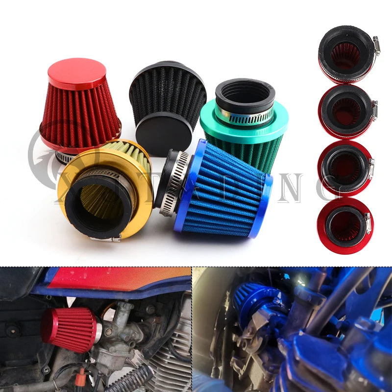 High-Flow Motorcycle Air Filter Kit