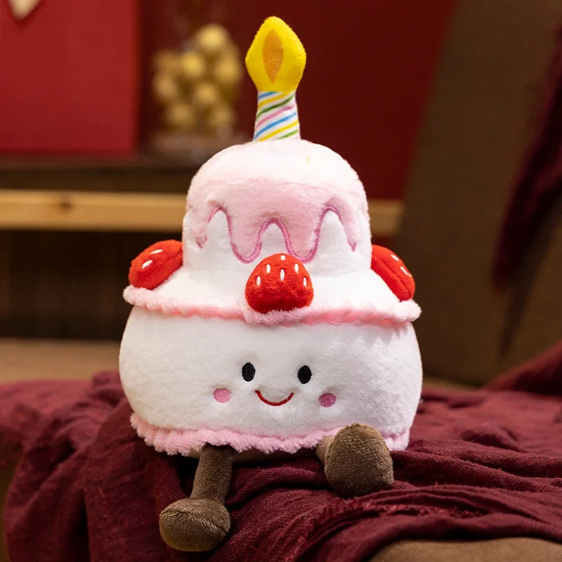 Peluche de Tarta de Fresa