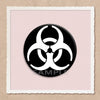 Biohazard Emblem Enamel Pin Set – Vintage Horror-Themed Brooch for Bags, Hats & Jackets