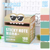 Pull-Out Sticky Notes Roll with Clear Transparent Finish