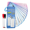 Self-Check Multiplication Flash Cards with Pens