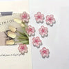 Pink Cherry Blossom Fridge Magnets (Set of 10)