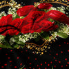 3-Piece Leopard Rose Print Duvet Cover Set