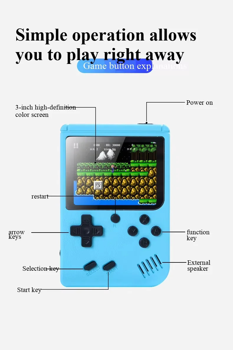 Retro Handheld Gaming Console