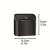 Compact Leak-Proof Car Trash Can