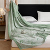 Bamboo Fiber Cooling Throw Blanket