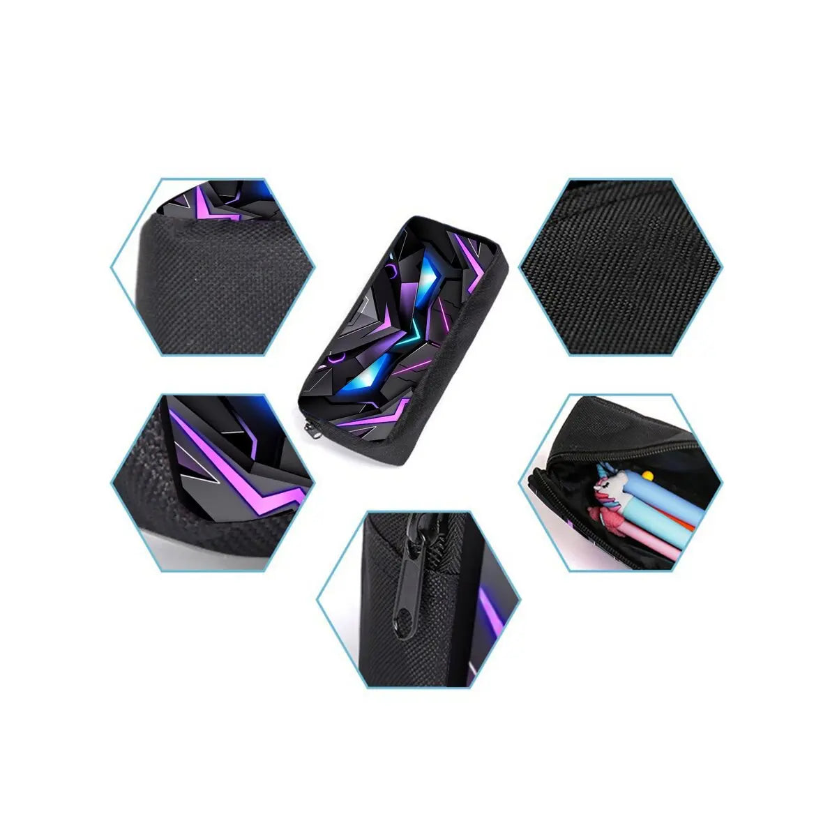 Mechanical Robot 3-Piece School Backpack Set