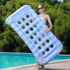 Plaque de piscine gonflable pour adultes