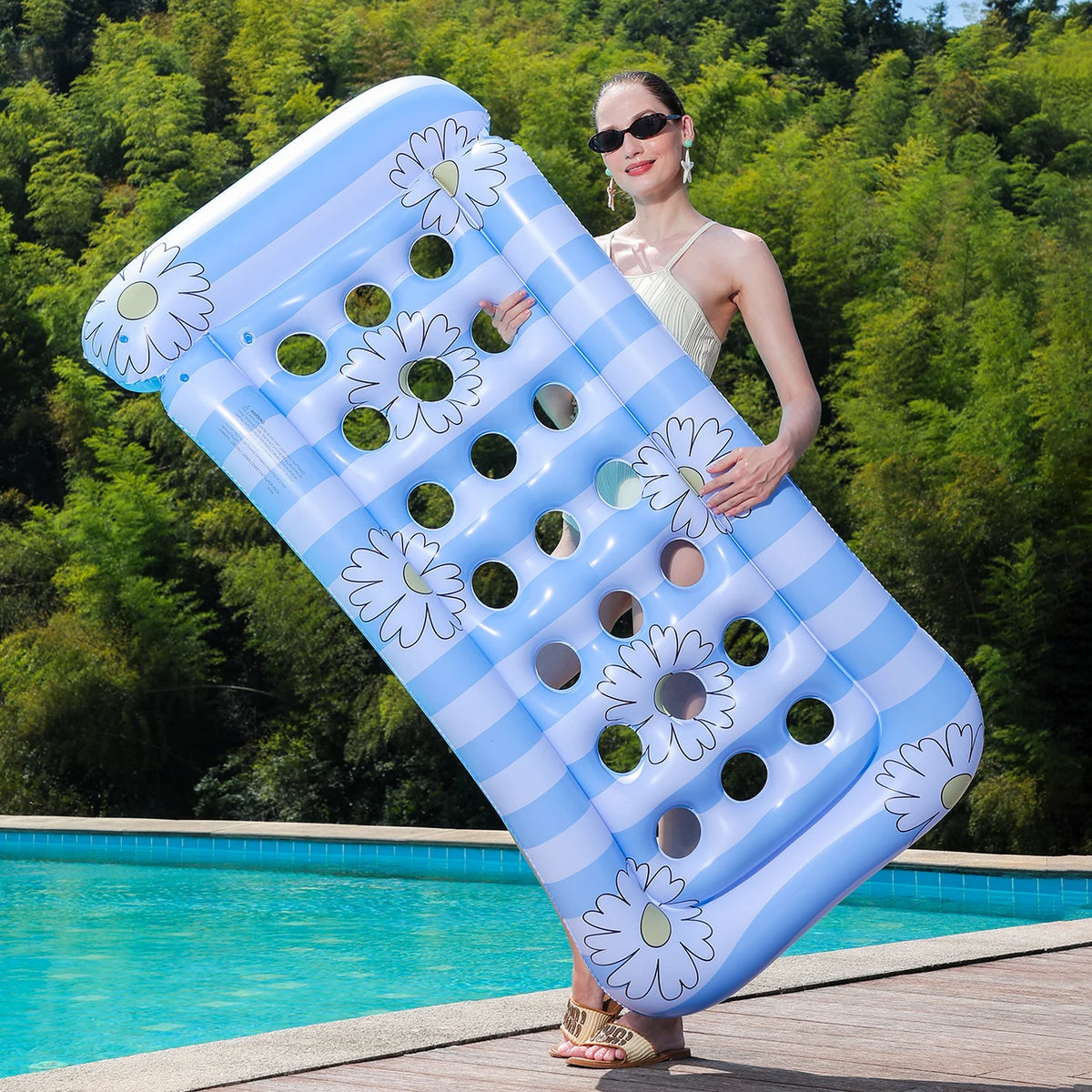Plaque de piscine gonflable pour adultes