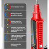 Socket Tester with AC/DC Voltage Detection and Polarity Check