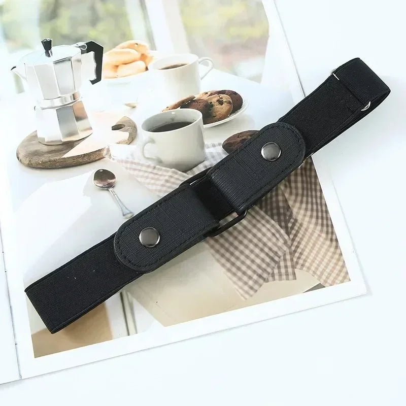 Invisible Elastic Canvas Belt for Jeans and Pants