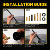 Compact 14cm Bullet Car Antenna for AM/FM Reception
