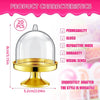 Mini Candy Cupcake Stand Holder with Clear Dome Lid