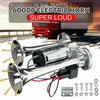 Dual Trumpet Air Horn Kit with Compressor