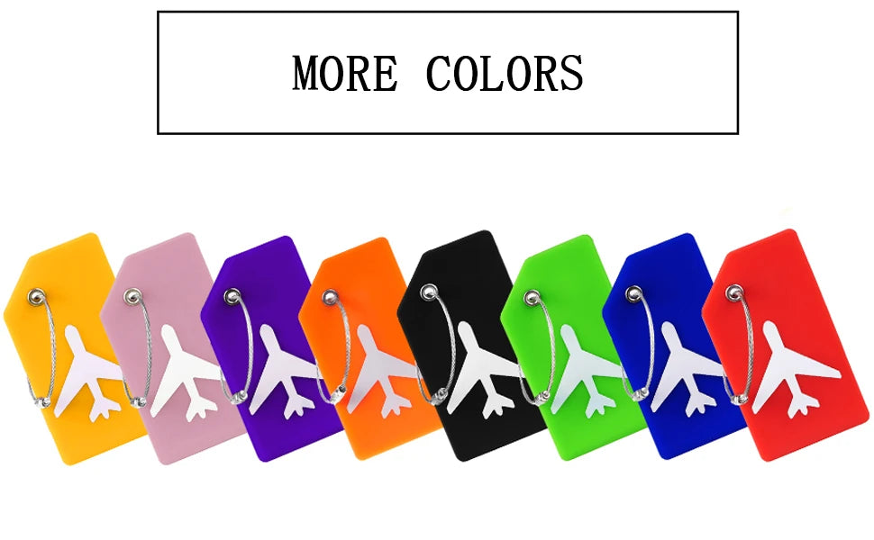 Silicone Luggage Tags for Identification
