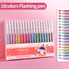 Retractable Glitter Gel Pens
