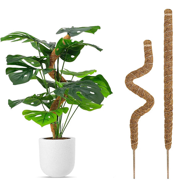 80cm Bendable Coco Coir Moss Pole for Climbing Plants