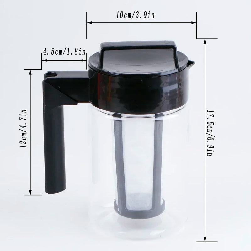 Cold Brew Coffee Maker with Fine-Mesh Filter