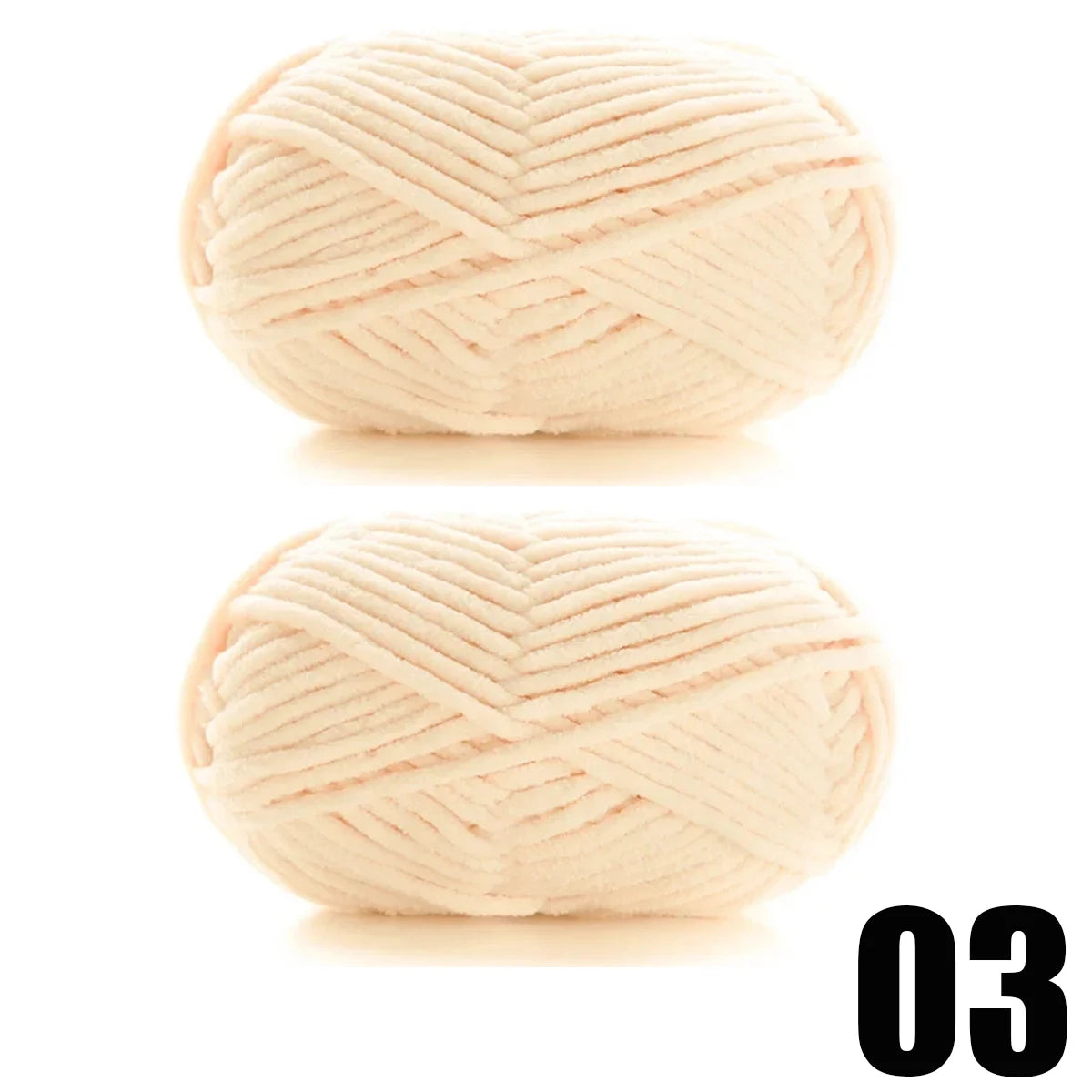 Thick Velvet Yarn for Knitting and Crochet