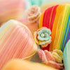 Pearl Rainbow Gradient Cotton Yarn - Soft Hand Knitting Thread