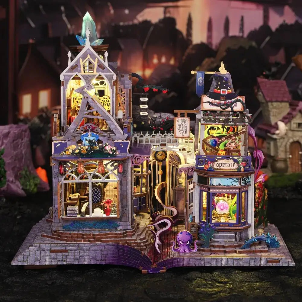 Wooden Miniature House Kit – The Gate of Secret Realm