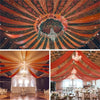 Sheer Chiffon Ceiling Drapes for Weddings & Events