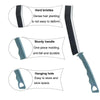 A set of multifunctional crevice cleaning brushes showing hard bristles, a sturdy handle, and a hanging hole.