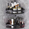 No-Drill Corner Bathroom Shelf