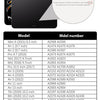 Premium Tempered Glass Screen Protector for iPad (Multiple Models)