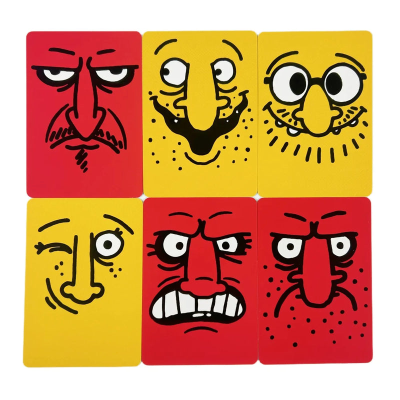 Good Face Bad Face Card Game