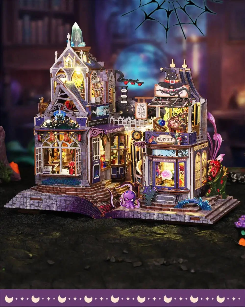 Wooden Miniature House Kit – The Gate of Secret Realm