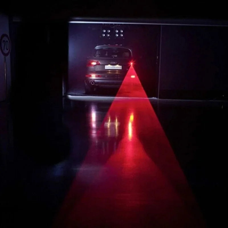 LED Laser Tail Light with Anti-Collision Warning Beam