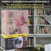 Vintage Rosenbuch-Form Passwortsichere Box