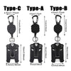 Heavy-Duty Retractable Badge Holder with Card Cover