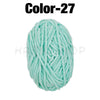 Soft Velvet Chenille Yarn for Knitting and Crochet – 2 Rolls