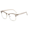 Retro-Halbrauen-Brille mit Blaulichtfilter