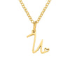 Collier avec Lettre Initiale et Pendentif Cœur