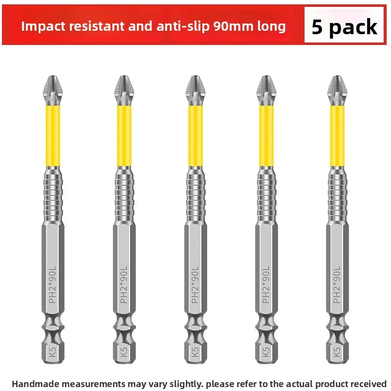 High-Torque Magnetic Screwdriver Set with Non-Slip Grip
